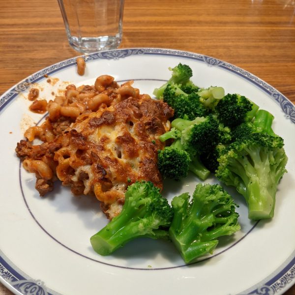 Macaroni à la viande faible en glucides