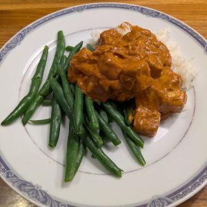 Tofu au beurre végétalien